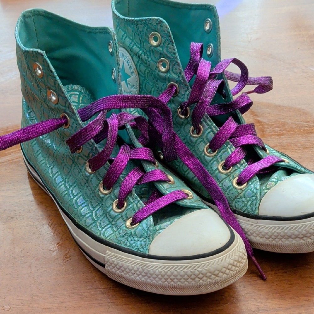 Converse Chucks Mermaid